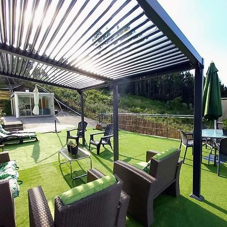 Casa Rocha Velha Con Terraza Y Piscina Particular Apartment Santiago de Compostela Ngoại thất bức ảnh