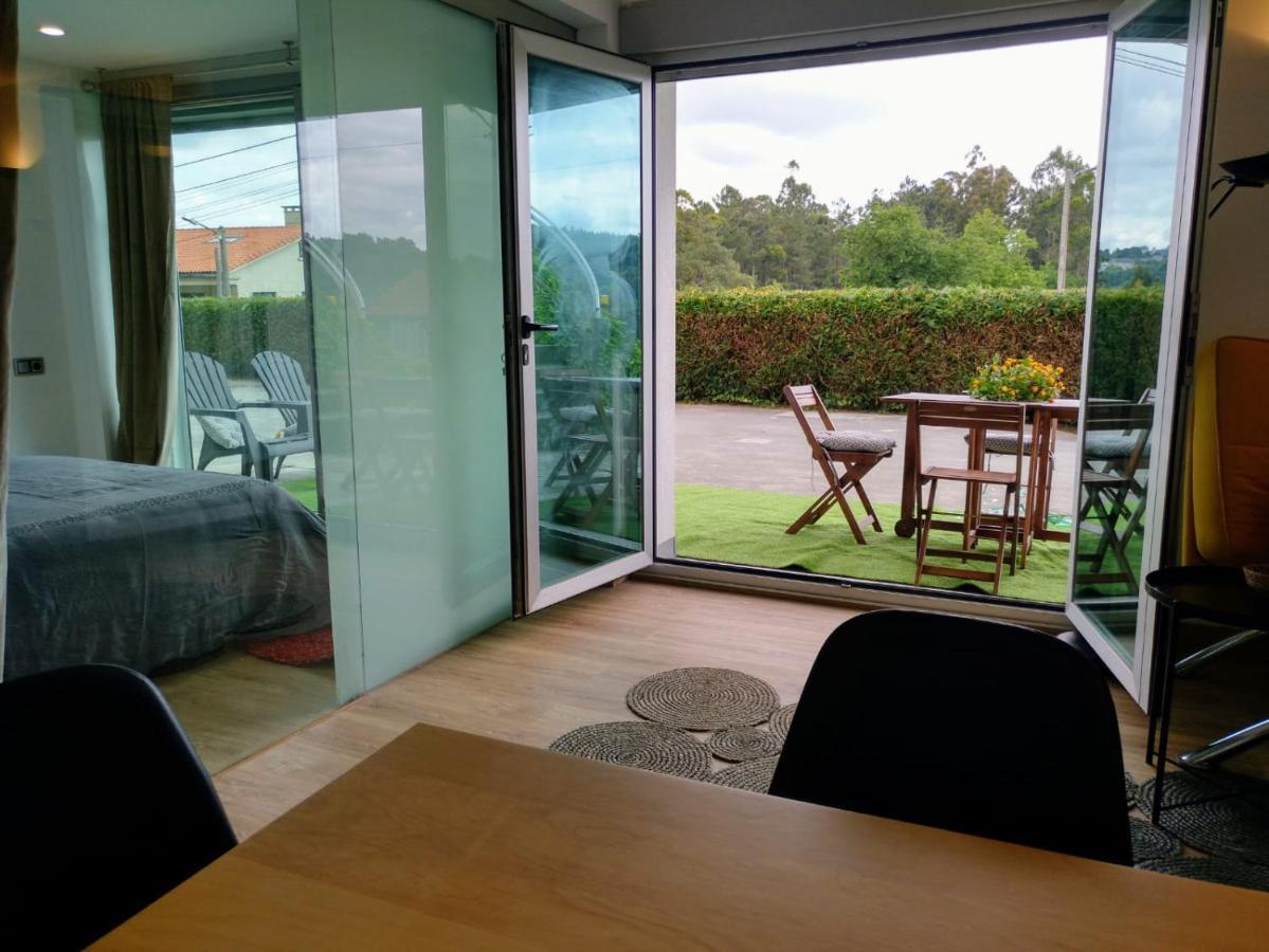 Casa Rocha Velha Con Terraza Y Piscina Particular Apartment Santiago de Compostela Ngoại thất bức ảnh