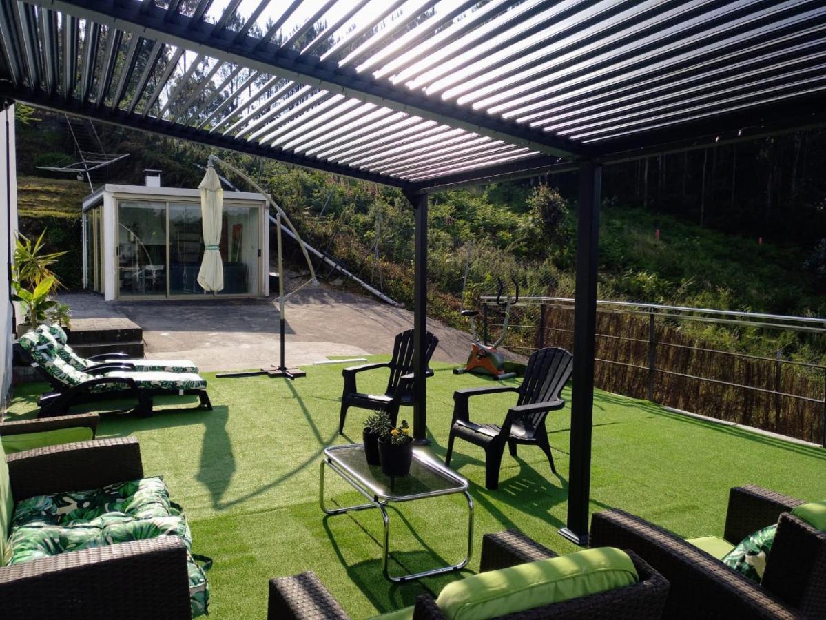 Casa Rocha Velha Con Terraza Y Piscina Particular Apartment Santiago de Compostela Ngoại thất bức ảnh