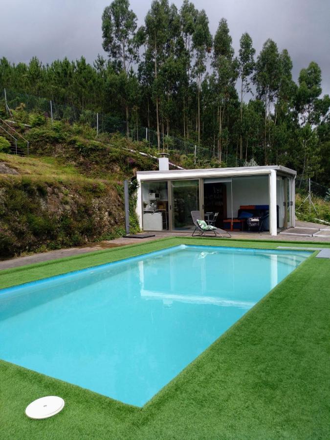 Casa Rocha Velha Con Terraza Y Piscina Particular Apartment Santiago de Compostela Ngoại thất bức ảnh